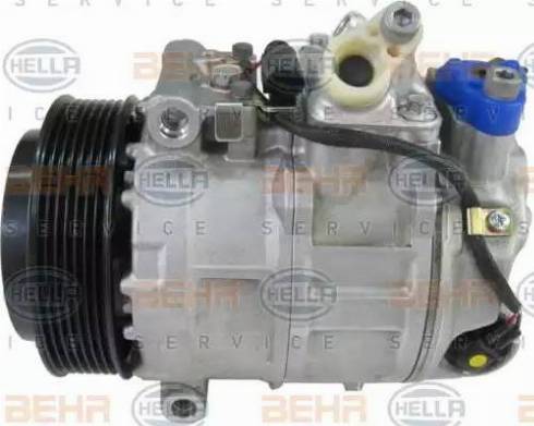 HELLA 8FK 351 105-151 - Compressore, Climatizzatore autozon.pro