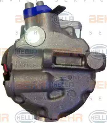 HELLA 8FK 351 105-381 - Compressore, Climatizzatore autozon.pro