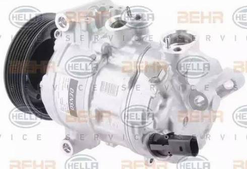 HELLA 8FK 351 105-211 - Compressore, Climatizzatore autozon.pro