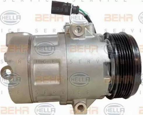 HELLA 8FK 351 106-911 - Compressore, Climatizzatore autozon.pro