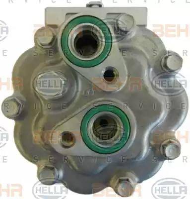 HELLA 8FK 351 106-921 - Compressore, Climatizzatore autozon.pro