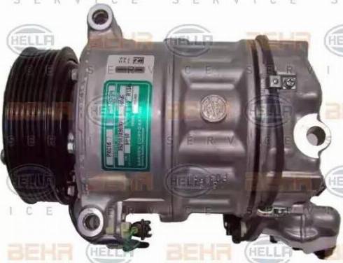 HELLA 8FK 351 106-441 - Compressore, Climatizzatore autozon.pro