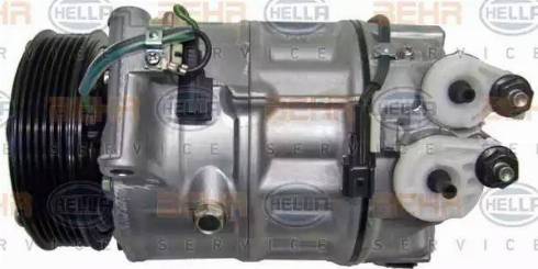 HELLA 8FK 351 106-441 - Compressore, Climatizzatore autozon.pro