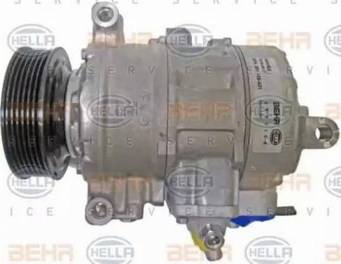 HELLA 8FK 351 106-431 - Compressore, Climatizzatore autozon.pro