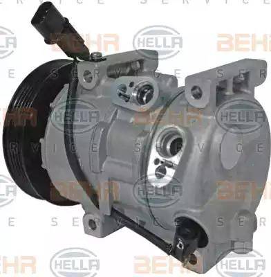 HELLA 8FK 351 106-341 - Compressore, Climatizzatore autozon.pro