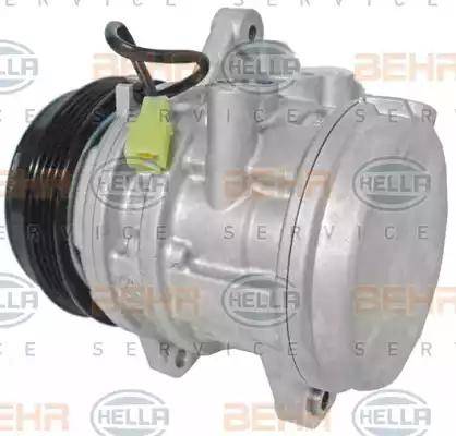 HELLA 8FK 351 106-351 - Compressore, Climatizzatore autozon.pro