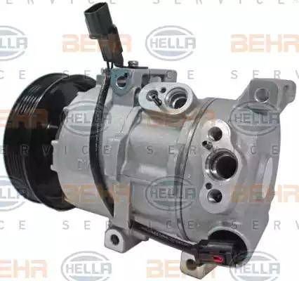 HELLA 8FK 351 106-301 - Compressore, Climatizzatore autozon.pro