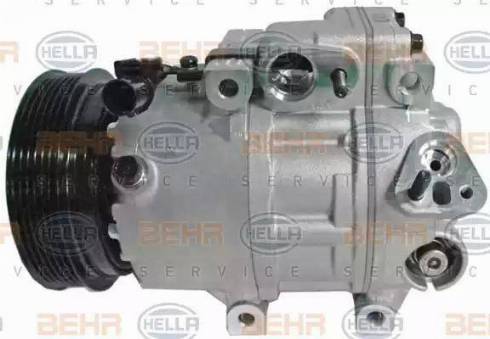 HELLA 8FK 351 106-231 - Compressore, Climatizzatore autozon.pro