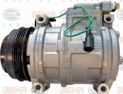 HELLA 8FK 351 108-961 - Compressore, Climatizzatore autozon.pro