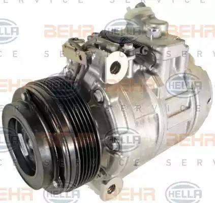 HELLA 8FK 351 108-491 - Compressore, Climatizzatore autozon.pro