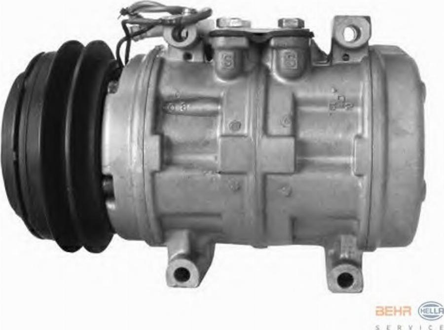 HELLA 8FK 351 108-541 - Compressore, Climatizzatore autozon.pro