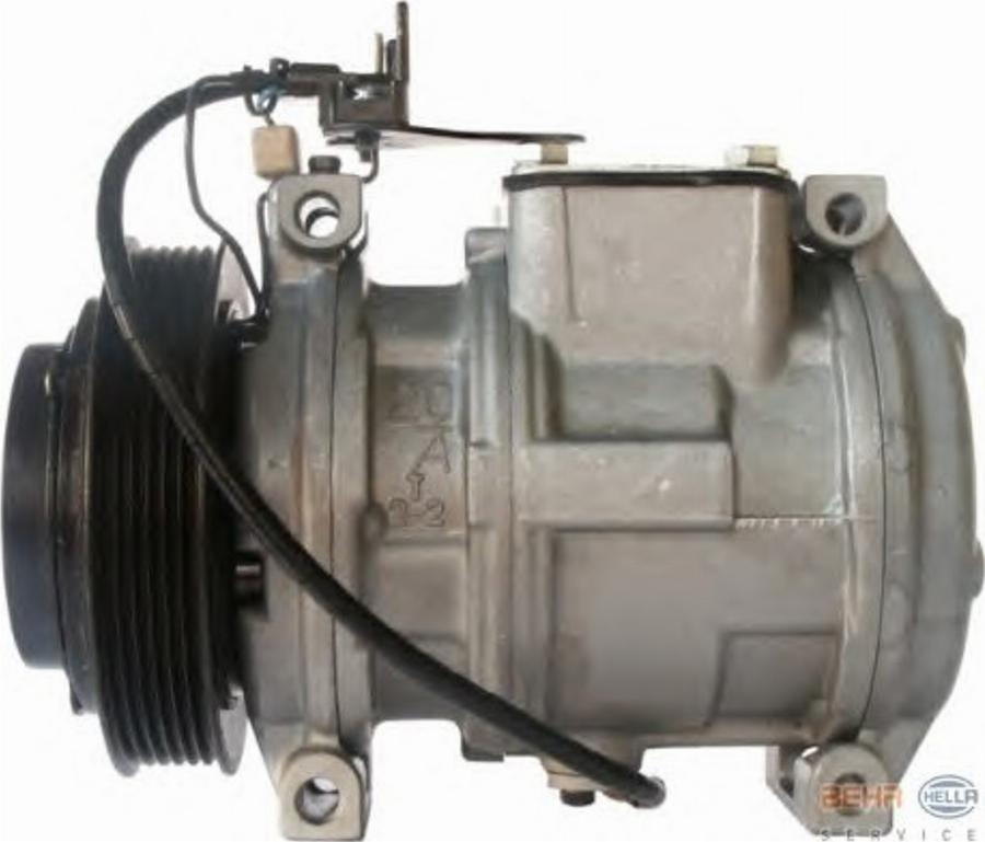 HELLA 8FK 351 108-691 - Compressore, Climatizzatore autozon.pro