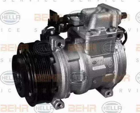 HELLA 8FK 351 108-191 - Compressore, Climatizzatore autozon.pro