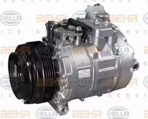 HELLA 8FK 351 108-151 - Compressore, Climatizzatore autozon.pro