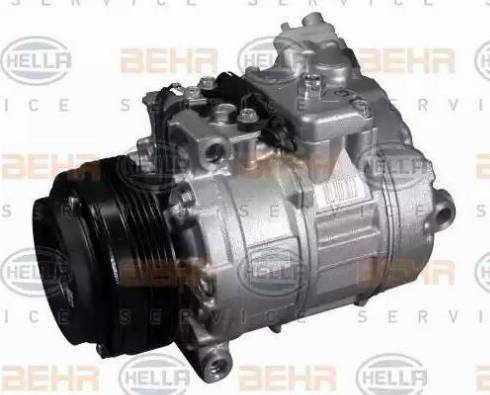 HELLA 8FK 351 108-161 - Compressore, Climatizzatore autozon.pro