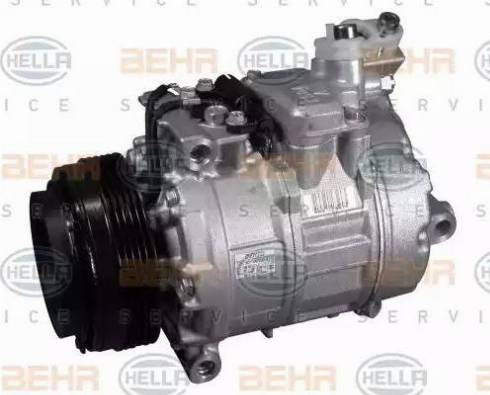 HELLA 8FK 351 108-171 - Compressore, Climatizzatore autozon.pro