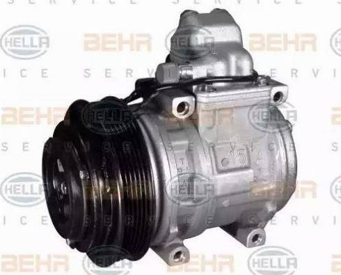 HELLA 8FK 351 108-291 - Compressore, Climatizzatore autozon.pro