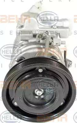 HELLA 8FK 351 108-261 - Compressore, Climatizzatore autozon.pro