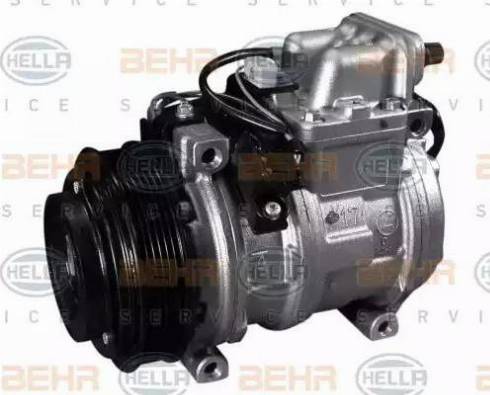 HELLA 8FK 351 108-211 - Compressore, Climatizzatore autozon.pro