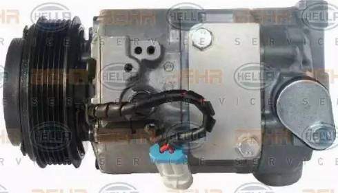 HELLA 8FK 351 108-751 - Compressore, Climatizzatore autozon.pro