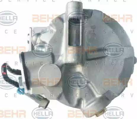 HELLA 8FK 351 108-751 - Compressore, Climatizzatore autozon.pro