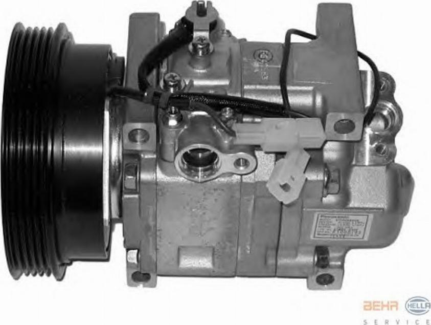 HELLA 8FK 351 103-531 - Compressore, Climatizzatore autozon.pro