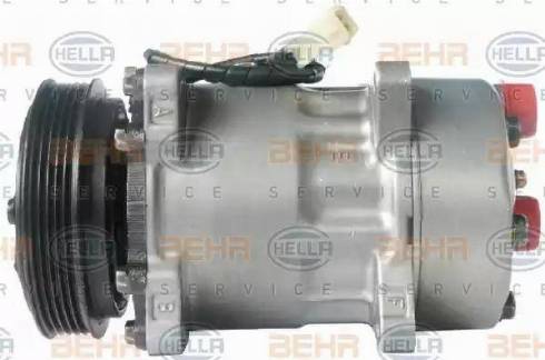 HELLA 8FK 351 119-551 - Compressore, Climatizzatore autozon.pro