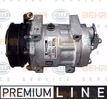 HELLA 8FK 351 119-091 - Compressore, Climatizzatore autozon.pro