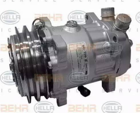 HELLA 8FK 351 119-161 - Compressore, Climatizzatore autozon.pro