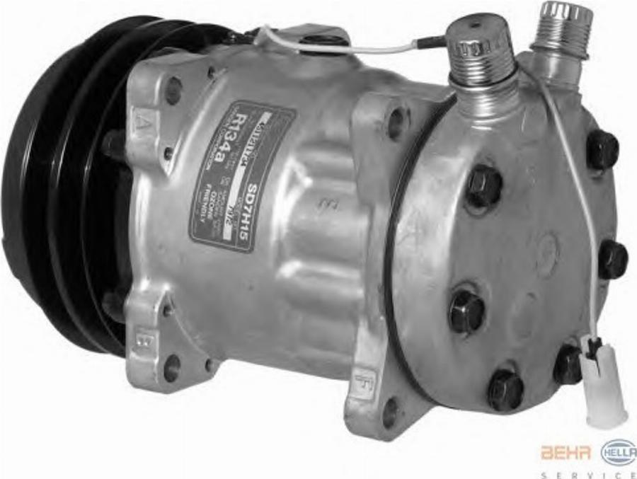 HELLA 8FK 351 119-301 - Compressore, Climatizzatore autozon.pro