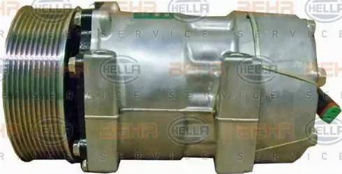 HELLA 8FK 351 119-381 - Compressore, Climatizzatore autozon.pro