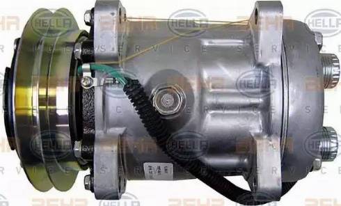 HELLA 8FK 351 119-371 - Compressore, Climatizzatore autozon.pro