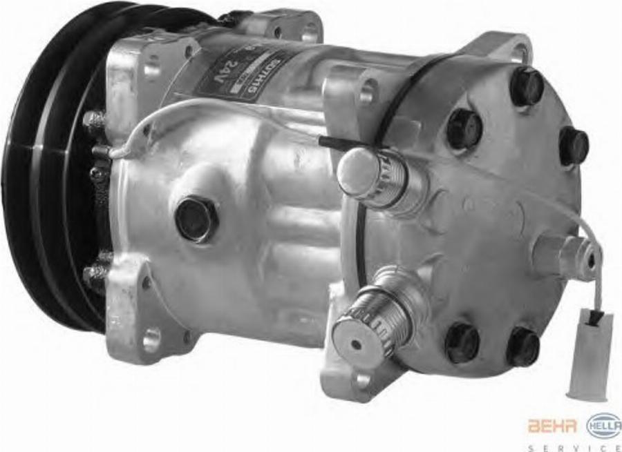 HELLA 8FK 351 119-291 - Compressore, Climatizzatore autozon.pro