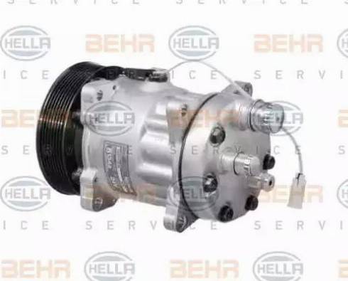 HELLA 8FK 351 119-271 - Compressore, Climatizzatore autozon.pro