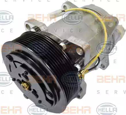 HELLA 8FK 351 119-771 - Compressore, Climatizzatore autozon.pro