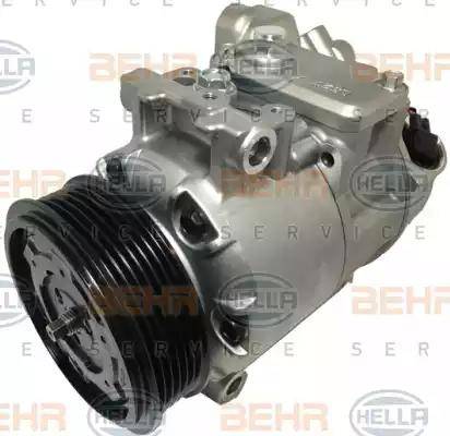 HELLA 8FK 351 114-951 - Compressore, Climatizzatore autozon.pro