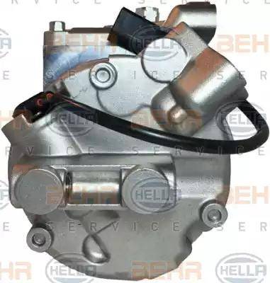 HELLA 8FK 351 114-951 - Compressore, Climatizzatore autozon.pro