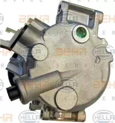 HELLA 8FK 351 114-421 - Compressore, Climatizzatore autozon.pro