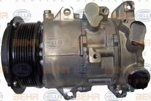 HELLA 8FK 351 114-421 - Compressore, Climatizzatore autozon.pro