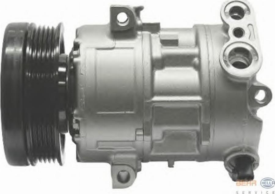 HELLA 8FK 351 114-591 - Valvola regolazione, Compressore autozon.pro