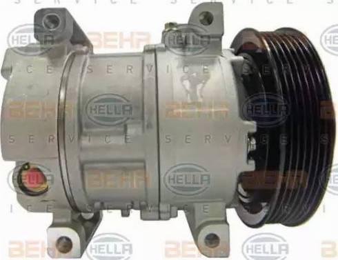 HELLA 8FK 351 114-551 - Compressore, Climatizzatore autozon.pro