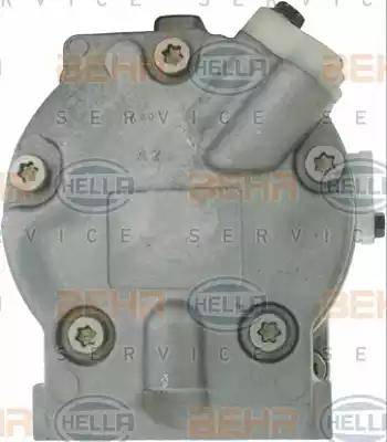 HELLA 8FK 351 114-561 - Compressore, Climatizzatore autozon.pro