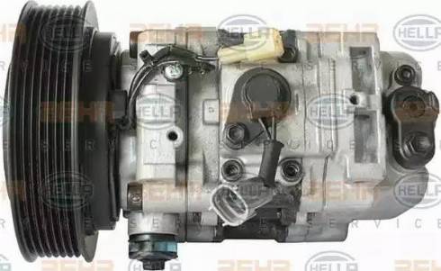 HELLA 8FK 351 114-511 - Compressore, Climatizzatore autozon.pro