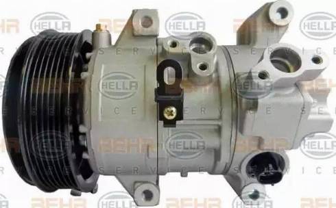 HELLA 8FK 351 114-661 - Compressore, Climatizzatore autozon.pro