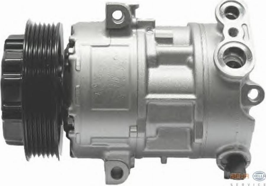 HELLA 8FK 351 114-601 - Compressore, Climatizzatore autozon.pro