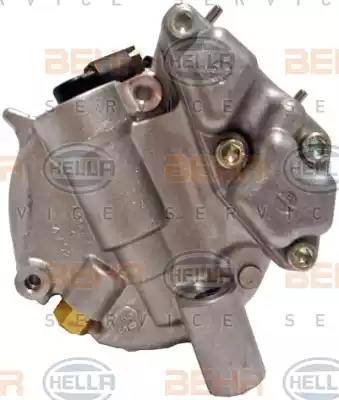 HELLA 8FK 351 114-681 - Compressore, Climatizzatore autozon.pro