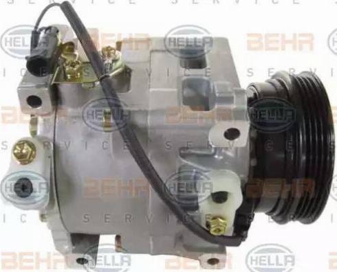 HELLA 8FK 351 114-191 - Compressore, Climatizzatore autozon.pro