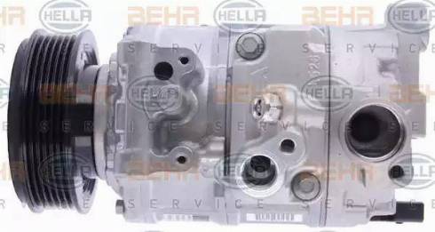 HELLA 8FK 351 114-301 - Compressore, Climatizzatore autozon.pro