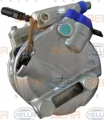 HELLA 8FK 351 114-311 - Compressore, Climatizzatore autozon.pro