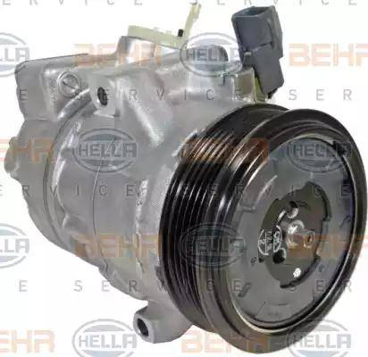 HELLA 8FK 351 114-241 - Compressore, Climatizzatore autozon.pro